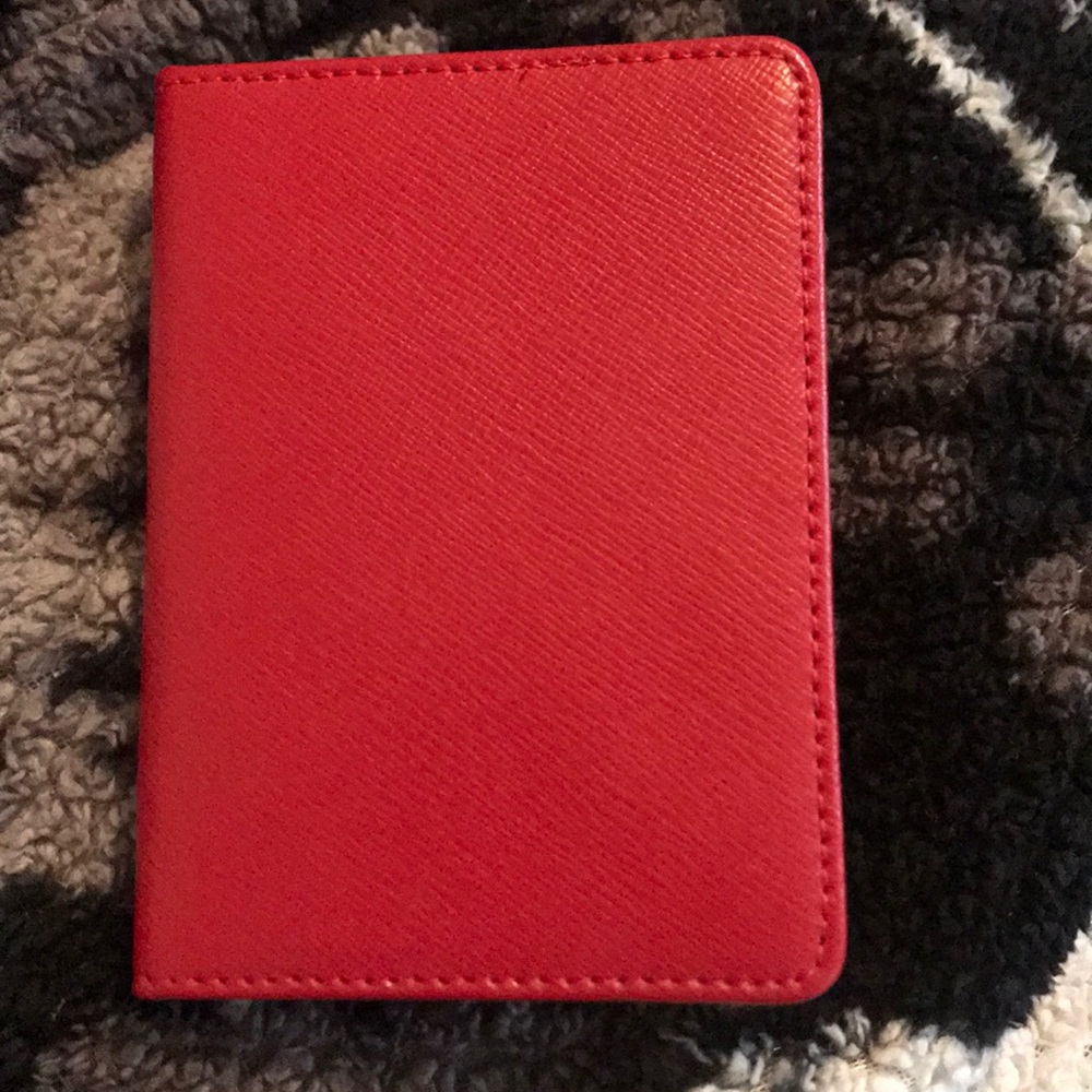 Neiman Marcus Leather Flip Card Case